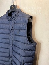 Gilet Belstaff isolante piumino scaldacorpo blu navy uomo taglia M UK 38