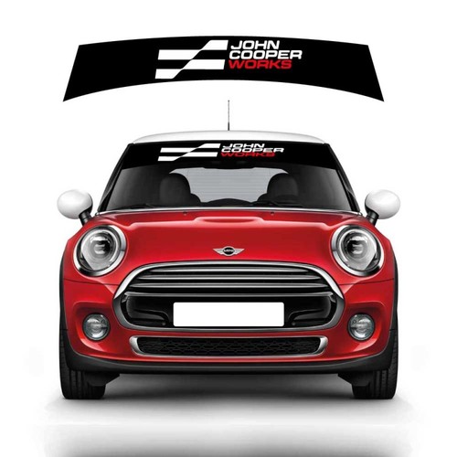 Adesivi parabrezza john cooper - adesivi,