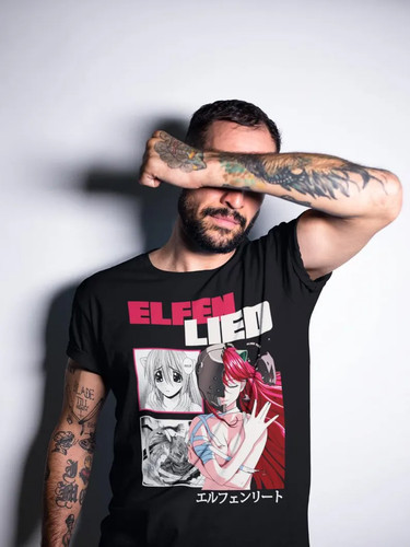 Shirt unisex elfen lied lucy - t-shirt,