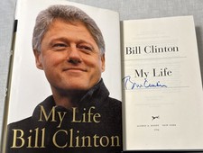 FIRMATO Bill Clinton My Life