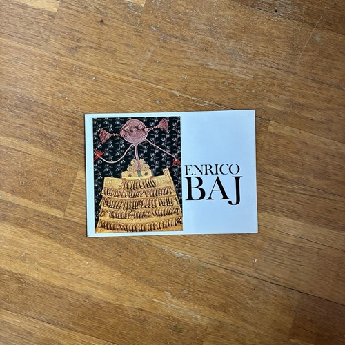 Baj enrico - enrico, paris