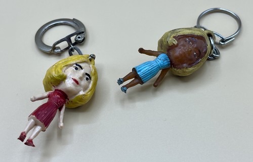Porte clé figurines sylvie - porte-clé,