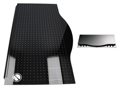 Kit coperchio vetro nero - kit,