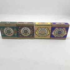 Lotto sapone Roger Gallet legno di sandalo lavanda tè rosa vetyver vintage da viaggio taglia 0,9 oz