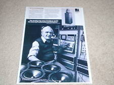 Pubblicità altoparlante KEF