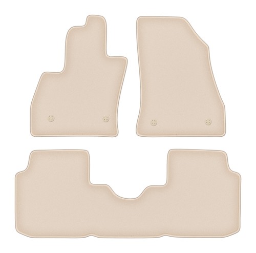 Set tappetini moquette beige