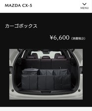 Mazda Genuine Cargo Box for