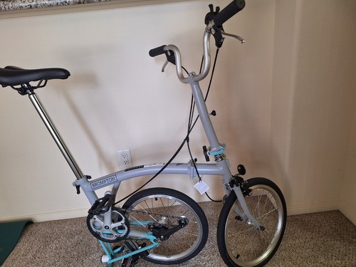 Brompton line folding bike - a-line,