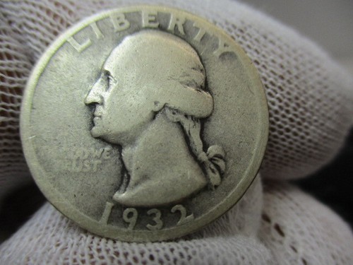 Moneta quarto dollaro 1932 - moneta,