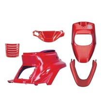 366599 KIT CARENE 5 PEZZI CARENA ROSSO MBK BOOSTER ROAD 50 1994-2014