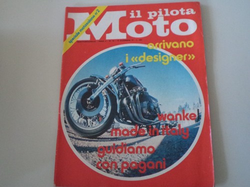 Pilota moto 1973 salone - pilota,