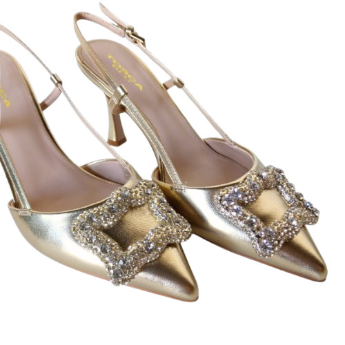 Slingback tosca blu jasmine - slingback,
