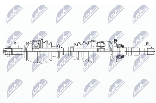 Albero motore nty - motore, npw-ft-020