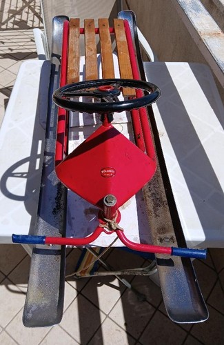 Slittino vintage marca - slittino,