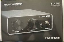 MANAYO PM5, PROFESSIONAL MINI PREAMP /VINILI PREAMP PHONO NUOVO