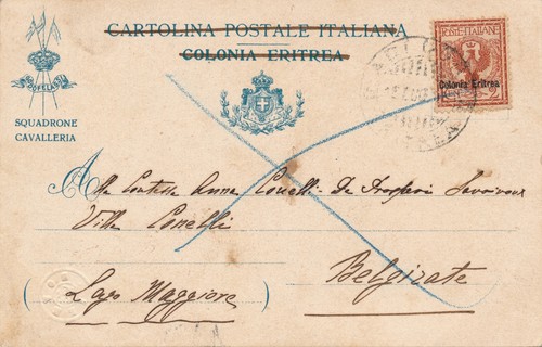 Italia eritrea 1905 cartolina - 1905,