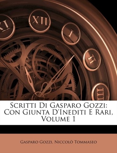 Gozzi scritti con - -,