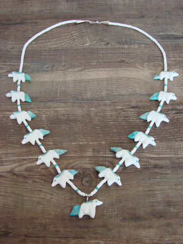Collana fetish cavallo marmo