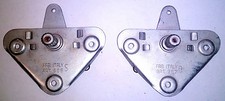 COPPIA DI RIMANDI RINVII SERRATURE ANTERIORI FIAT 850 BERLINA 4124538 /4124539