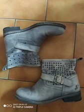 Stivaletti Caviglia Grigi Con