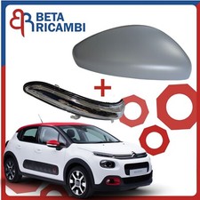 Calotta Specchietto Retrovisore Citroen C3 III Destro Dx Primer + Freccia
