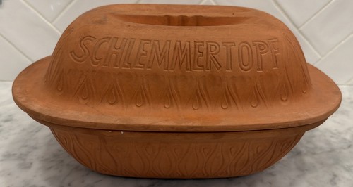 Schlemmertopf clay terra cotta - clay,