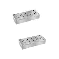 2 Pezzi Acciaio Inox Barbecue