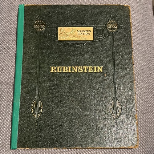 Libro spartiti rubinstein - spartiti,
