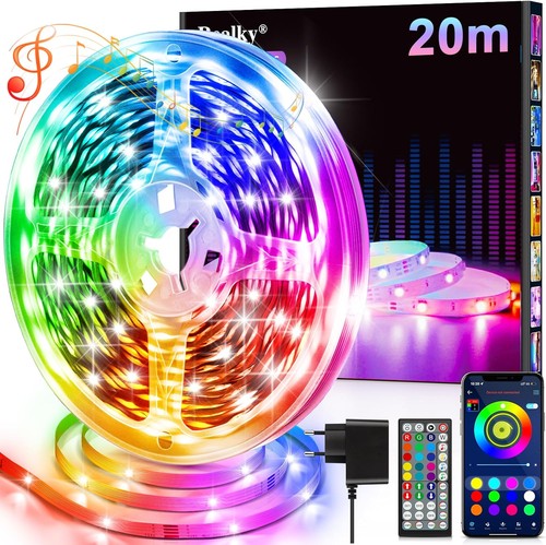 Striscia led 20m rgb luci - 20m,