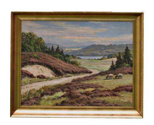 Moslund paesaggio con - k., –