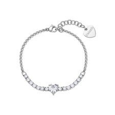 Bracciale Donna Cuore Bianco