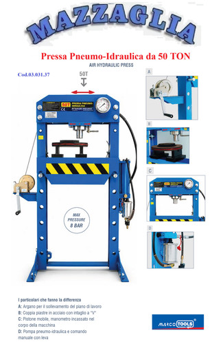 Spin pressa pneumo idraulica - spin,