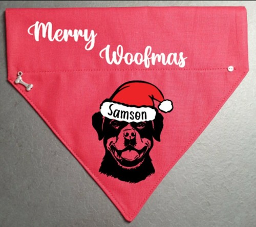 Bandana cane rottweiler - cane,