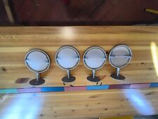 4 APPLIQUE A PARETE FONTANA ARTE NOBI - Buone condizioni (1 vetro mancante)