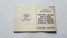 Moto Guzzi 1980 libretto