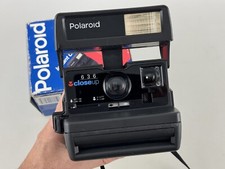 Polaroid 636 Closeup Instant Camera con scatola