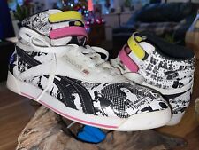 REEBOK Freestyle Ciao Vintage Retrò Anni 80 RARO Street Art Graffiti Punk Rock UK5