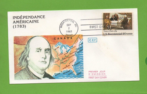 Fdc usa 1983 indipendenza - fdc,