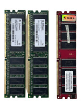 KIT MEMORIA RAM 3pz: 1 da 512MB DDR400 S3+ PC3200 + 2 da 256MB DDR400 PC3200U-A0