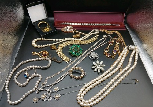 Joblot gioielli antichi misti