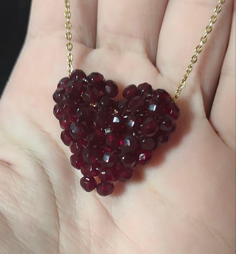 Collana cuore vetro murano - vetro, di