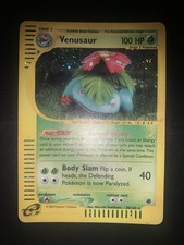 Card Pokemon Venusaur 30/165 Expedition Eng English Set Base Holo