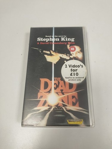Vhs the dead zone stephen - the,