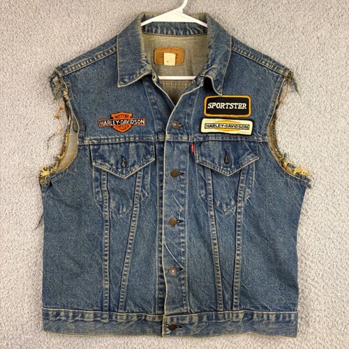Gilet vintage levis denim - vintage,