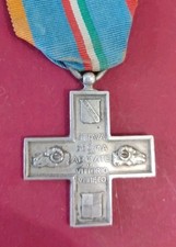 Medaglia. Croce Ottava E Decima Armata.Johonson.Nastro Vecchio.35mm