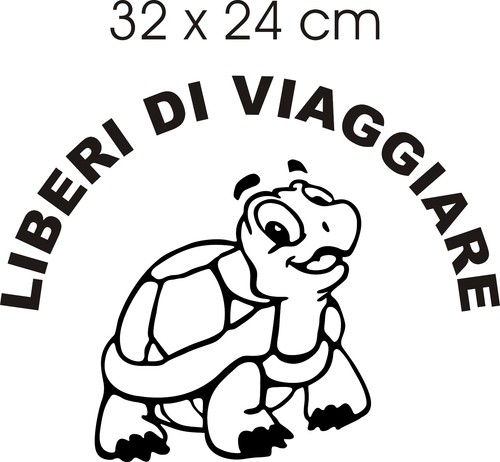 Adesivi decorativi tartaruga