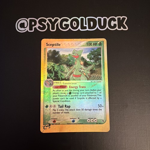 Pokémon sceptile tcg card - sceptile,
