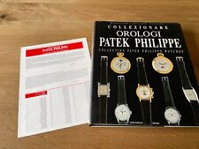 Libro OROLOGI PATEK PHILIPPE Book - Guido Mondani 1994 - Watches Collectors
