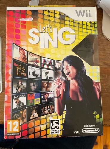 Let sing gioco - +, microfono