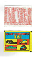 QUATTRO RUOTE FLASH - N.5 BUSTINE COMPLETE FIGURINE  LAMPO